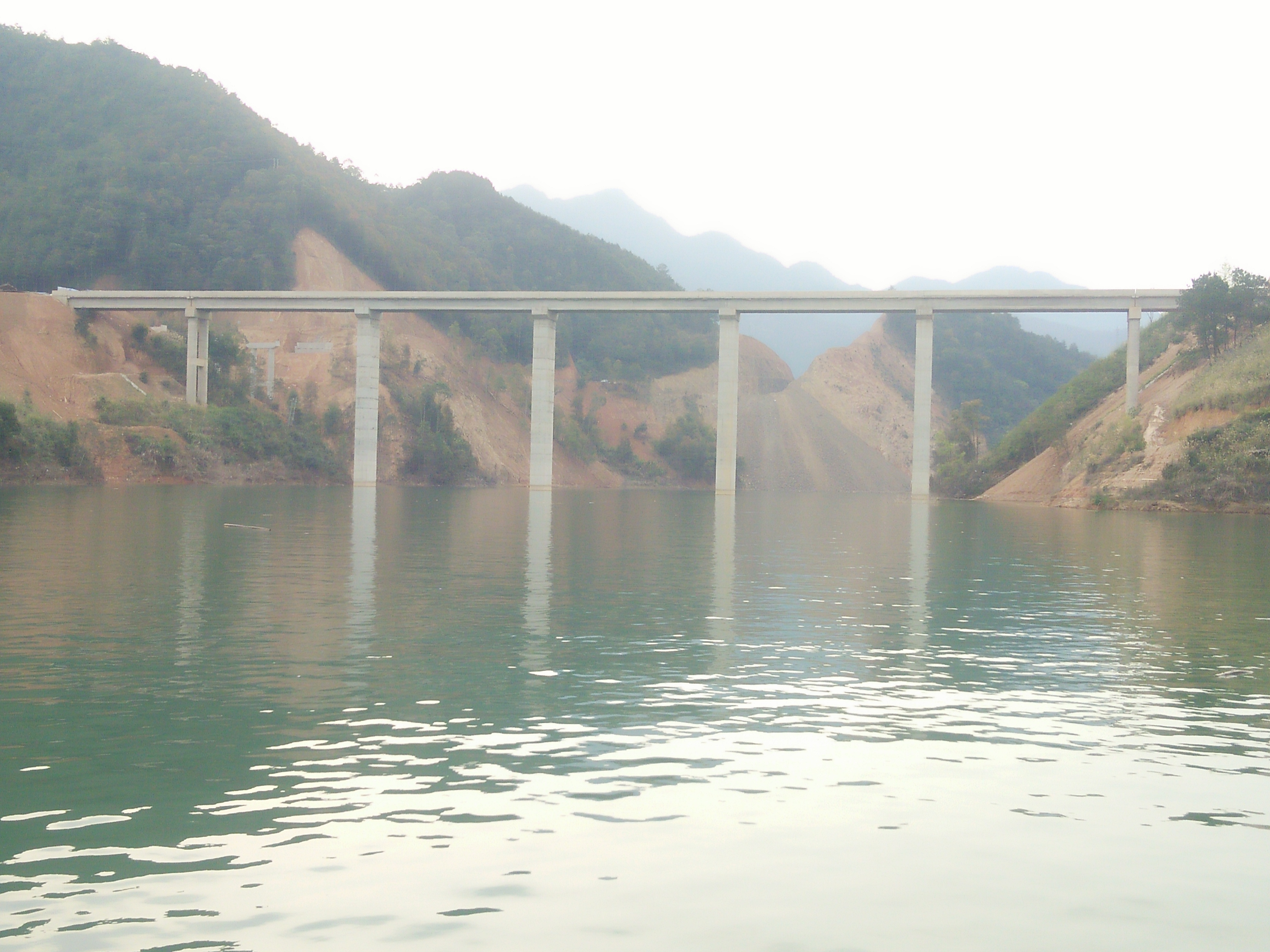 涔天河水库扩建道路